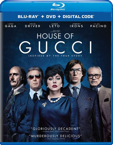 house of gucci dvd uscita|house of gucci blu ray.